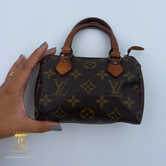 LV NANO SPEEDY IN BROWN MONOGRAM CANVAS - Picture 2 of 7
